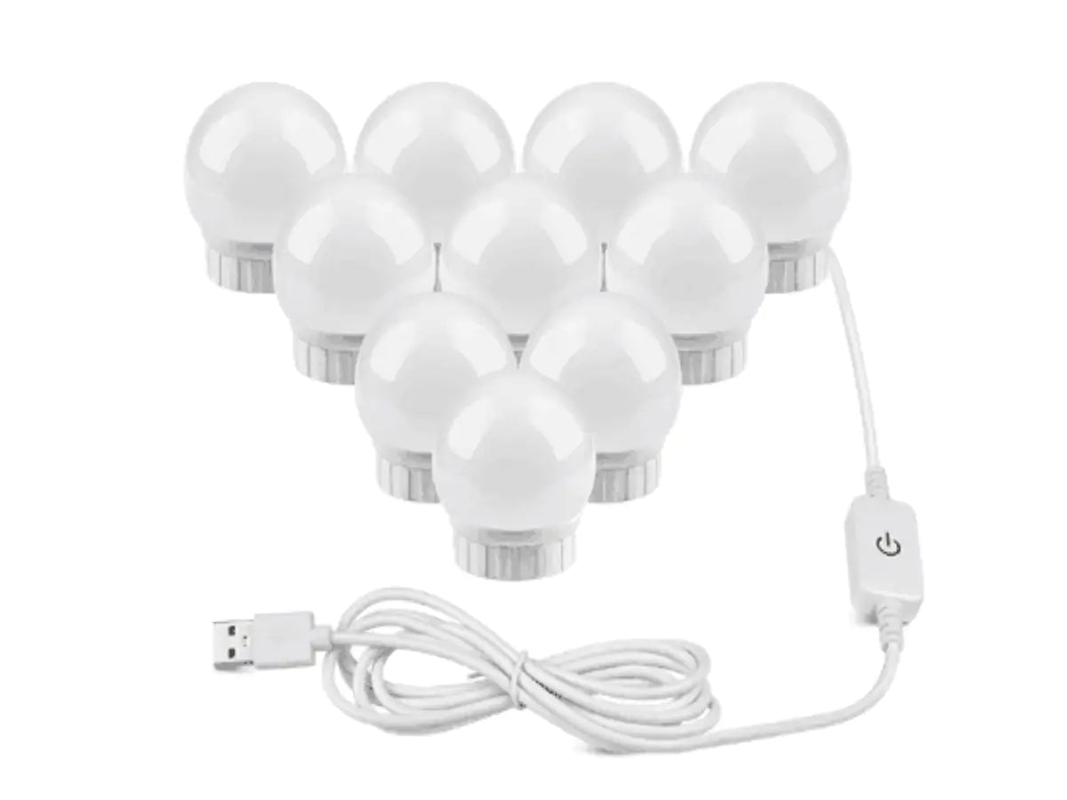USB Touch Switch LED Mirror Light Bulb