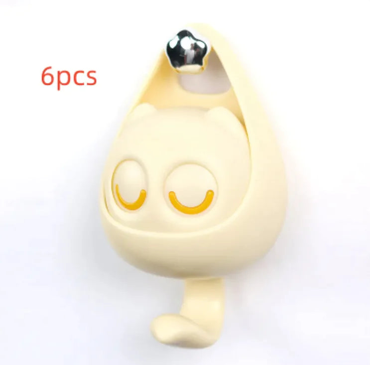 Winking Cat Wall Hooks